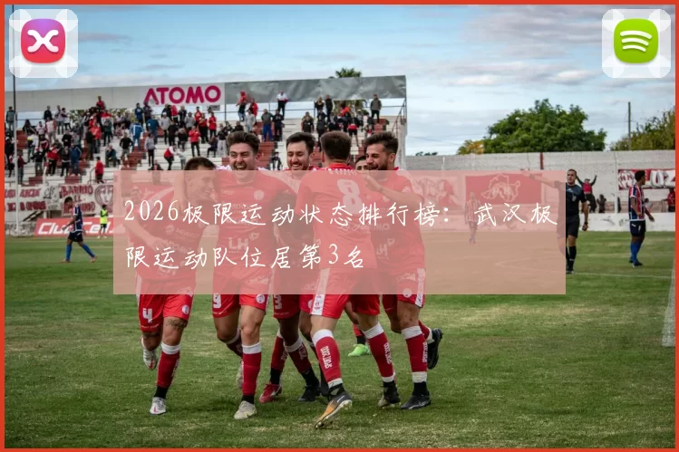 2026极限运动状态排行榜：武汉极限运动队位居第3名